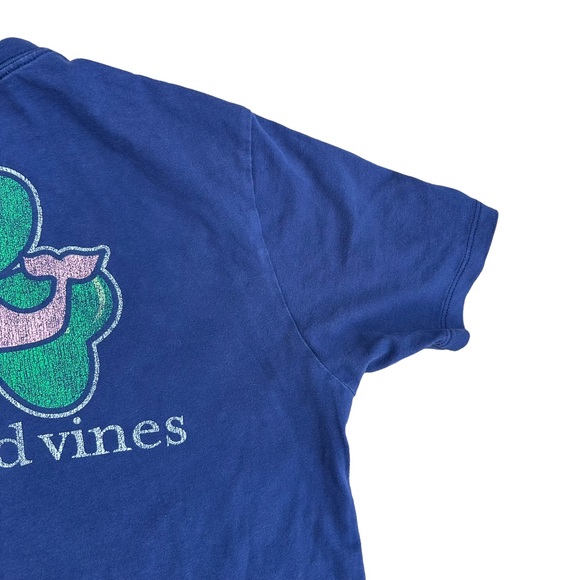 Vineyard Vines T Shirt Youth Short Sleeve Clover Preppy Blue Unisex Extr… - Picture 3 of 11